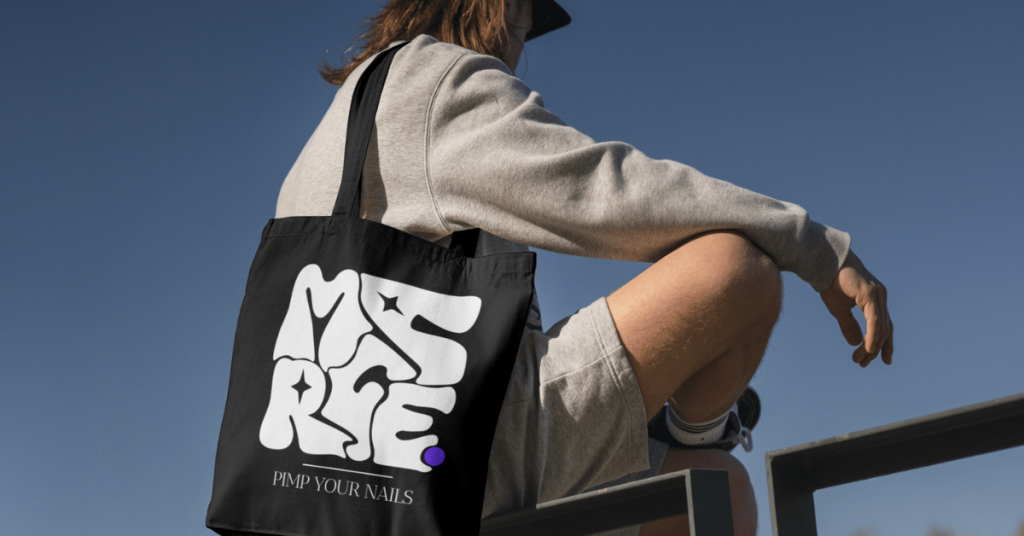 Création d'identité visuelle pour Marge Nailz par Euphrosine