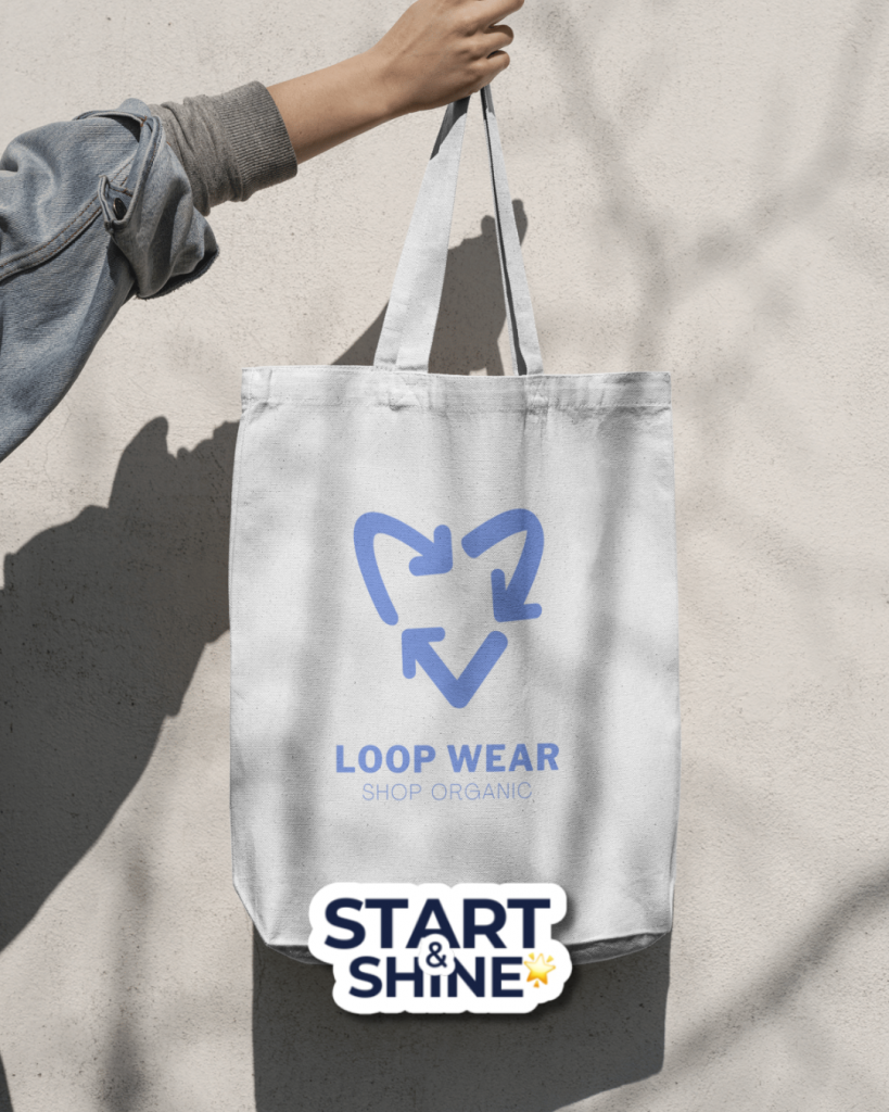 LOOP WEAR, un projet Illustrate & Shine - graphisme & identité visuelle avec sa communication digitale