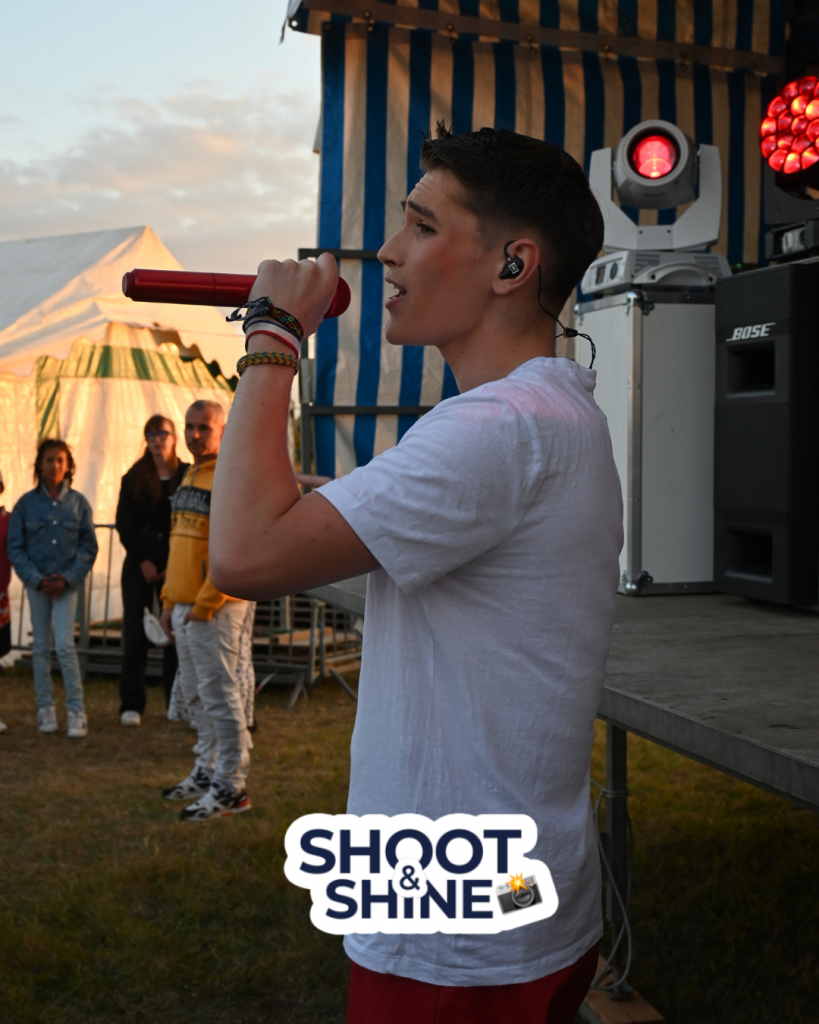 Projet Shoot & Shine - création de contenus photo/vidéo pour un artiste